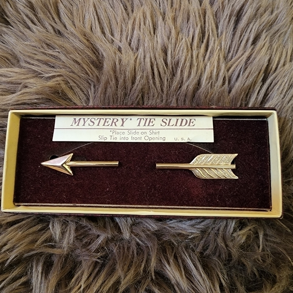 Vintage 60s Arrow Tie Slide